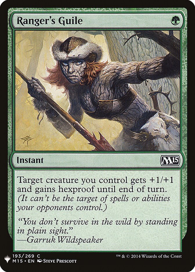 Ranger's Guile [Mystery Booster] (MB1 1305)