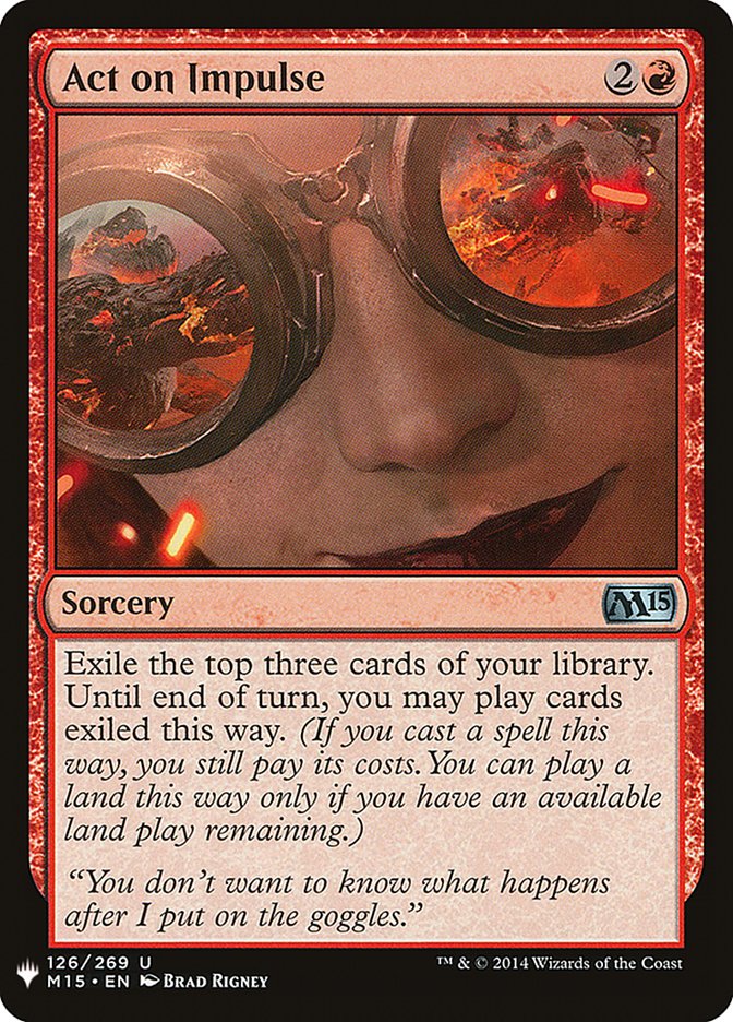 Act on Impulse [Mystery Booster] (MB1 832)