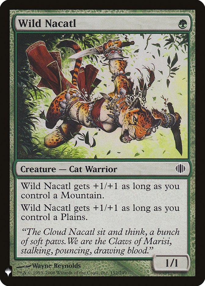 Wild Nacatl [Mystery Booster] (MB1 1373)