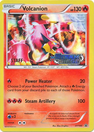 Volcanion (Staff) (XY145) [XY: Black Star Promos]