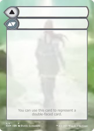 Helper Card (8/9) [Kaldheim Tokens] (TKHM 8)