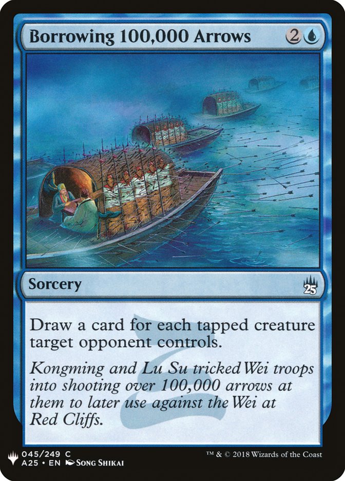Borrowing 100,000 Arrows [Mystery Booster] (MB1 300)