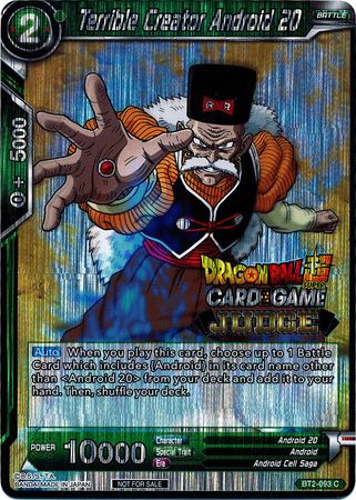 Terrible Creator Android 20 [BT2-093]