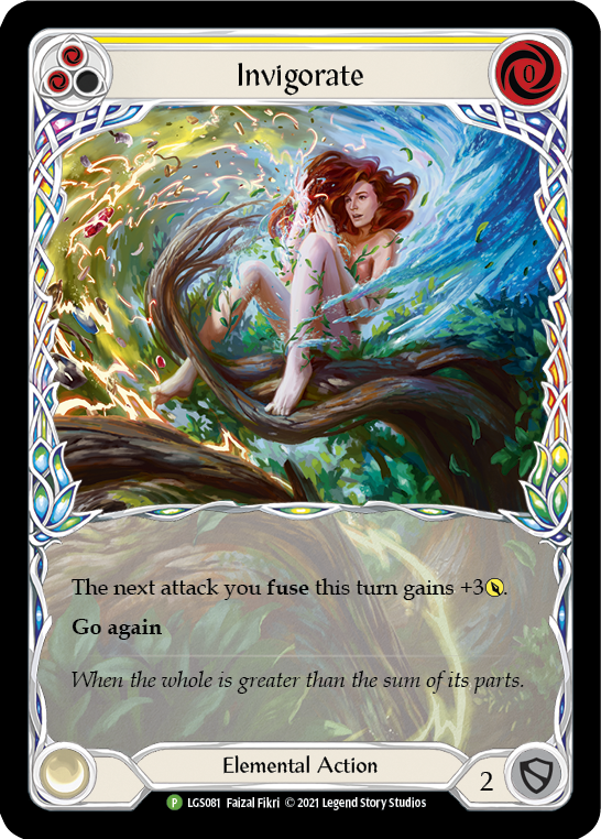 Invigorate (Yellow) [LGS081] Rainbow Foil