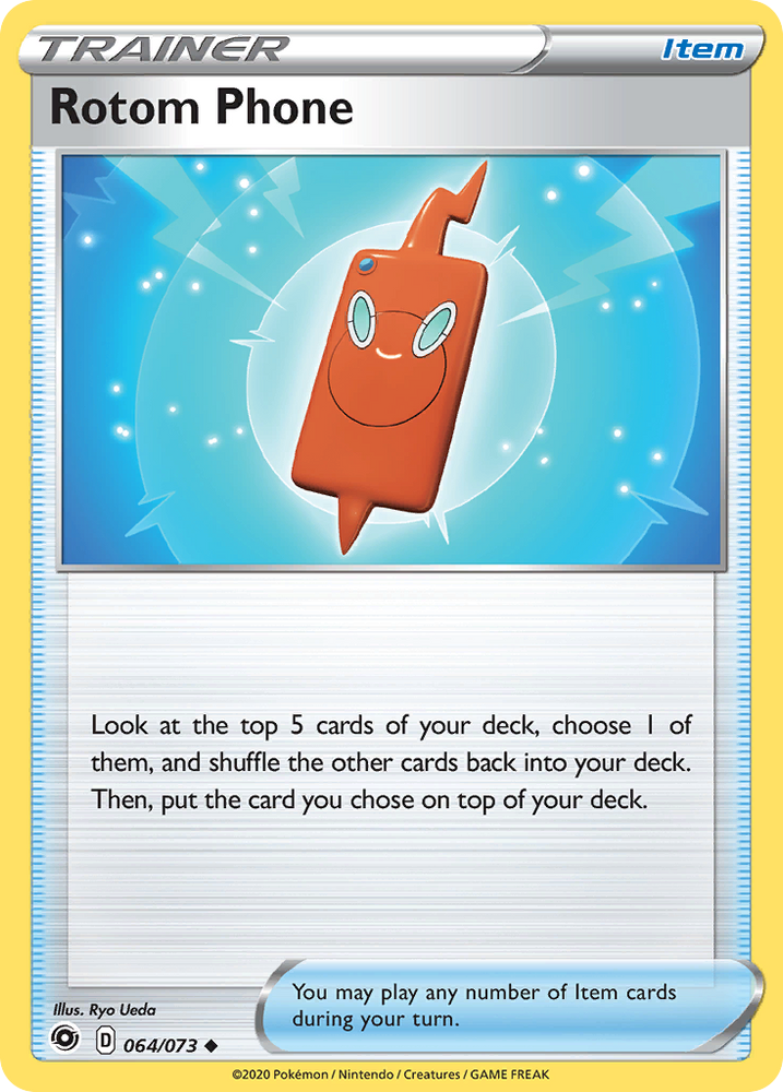Rotom Phone (64/073) [Sword & Shield: Champion's Path]