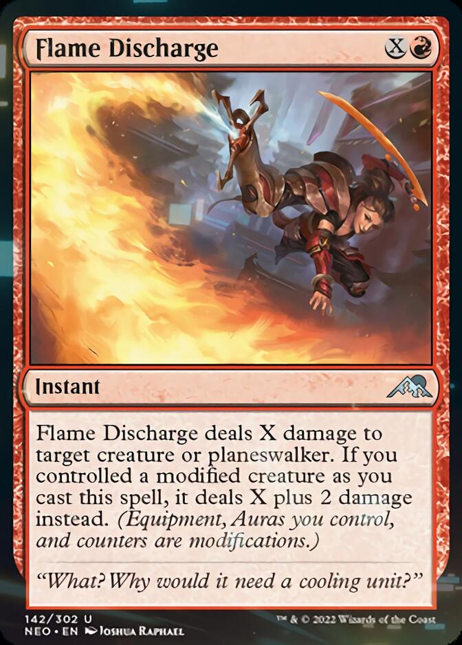 Flame Discharge [Kamigawa: Neon Dynasty] (NEO 142)