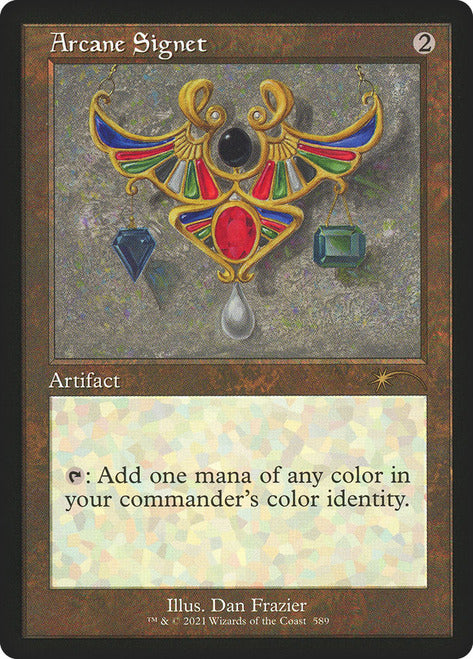 Arcane Signet (Retro) [Secret Lair Drop Promos] (PSLD 589)