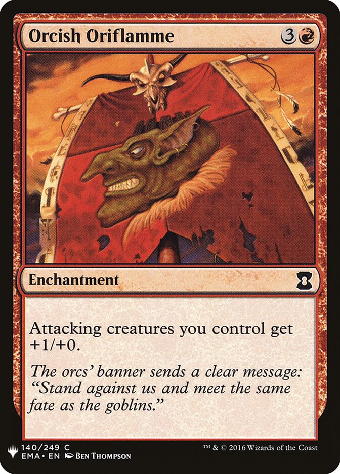 Orcish Oriflamme [Mystery Booster] (MB1 1022)
