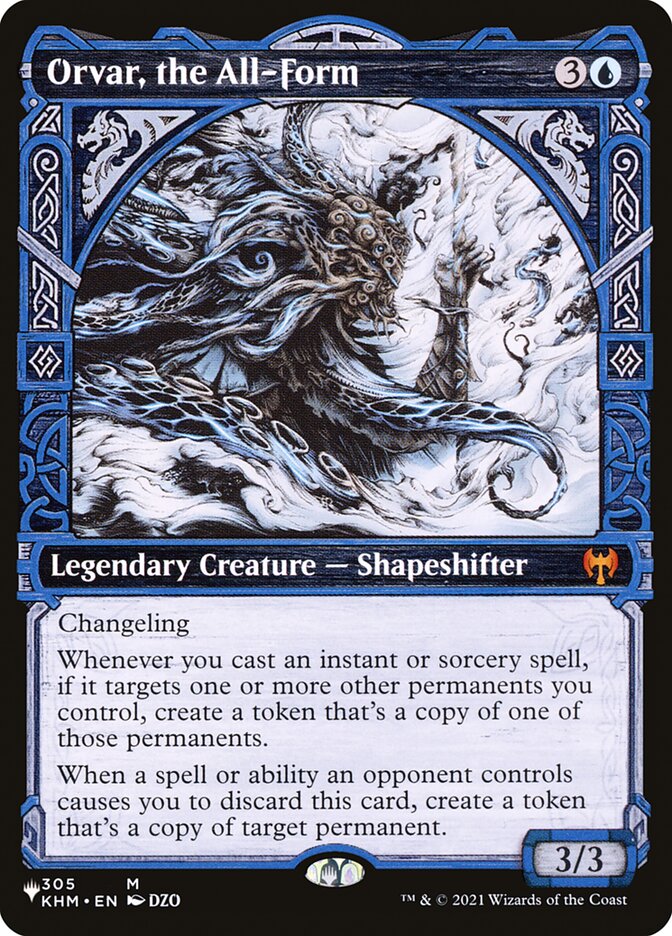 Orvar, the All-Form (Showcase) [The List] (LPKHM 305)