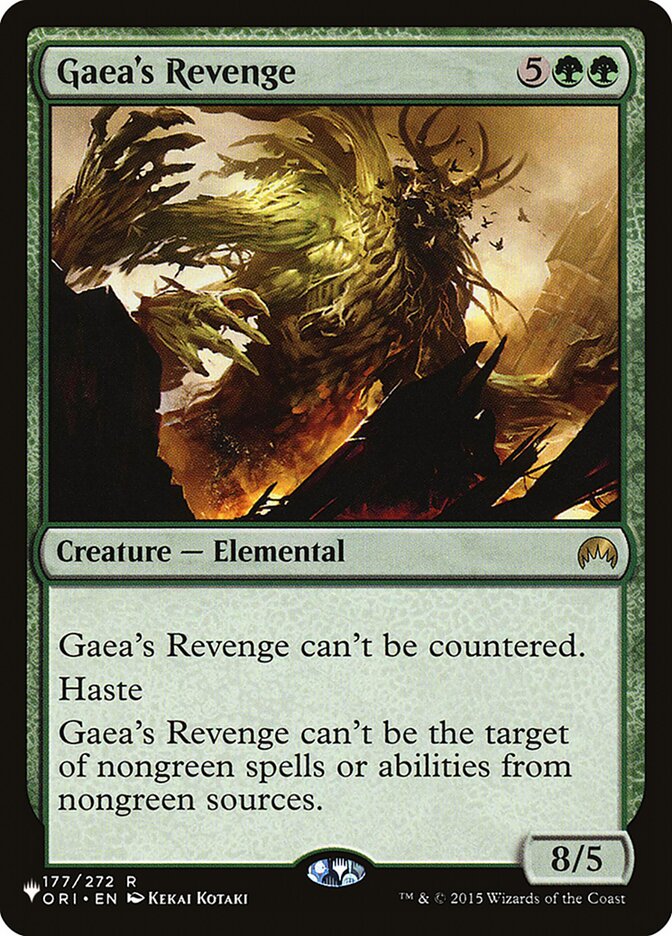 Gaea's Revenge [The List] (LORI 177)
