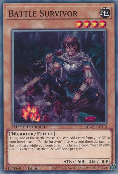 Battle Survivor [SGX3-END09] Common