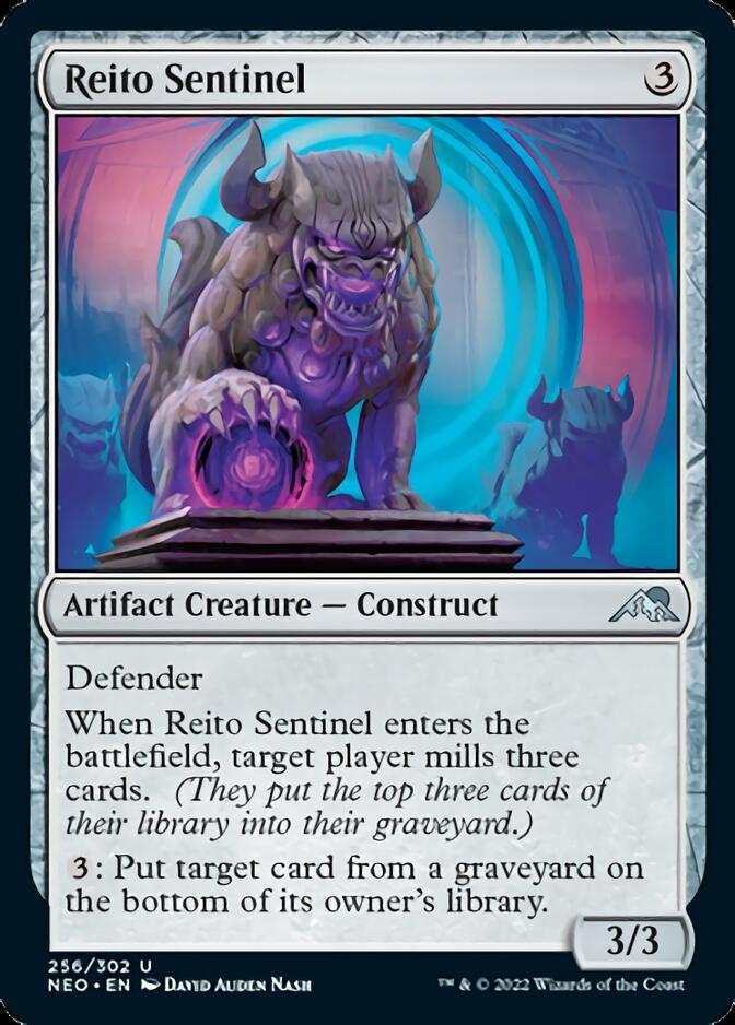 Reito Sentinel [Kamigawa: Neon Dynasty] (NEO 256)