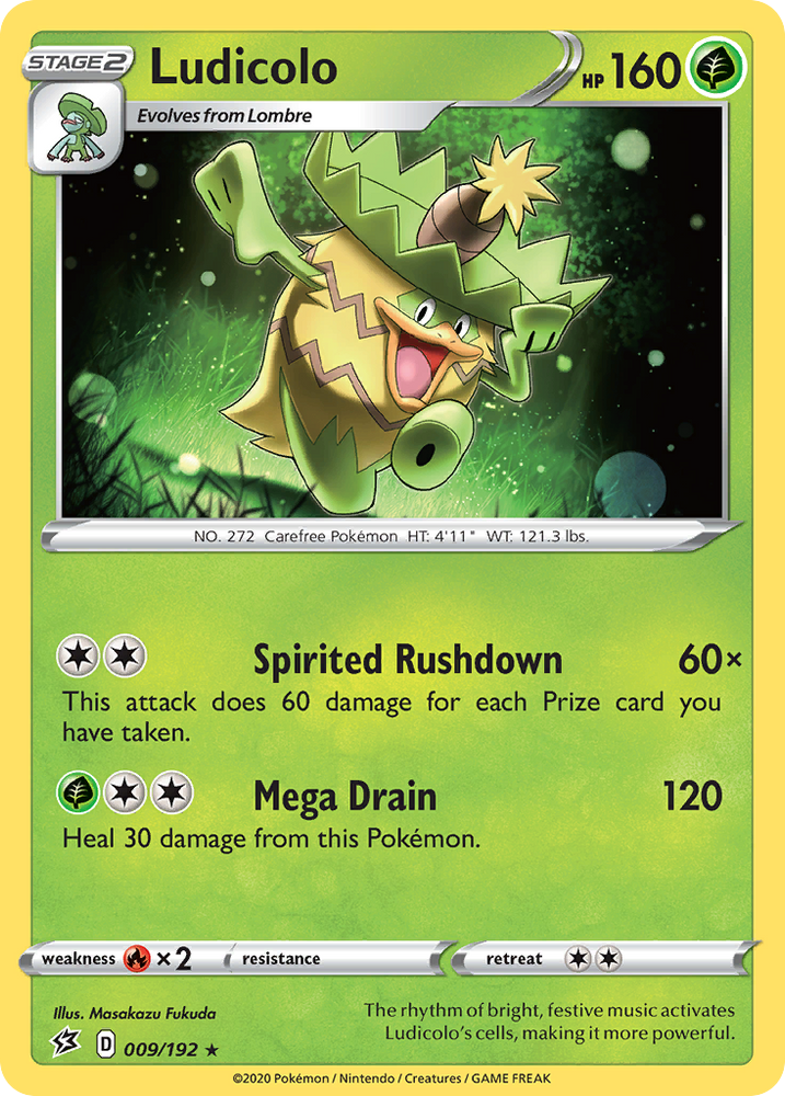 Ludicolo (9/192) [Sword & Shield: Rebel Clash]