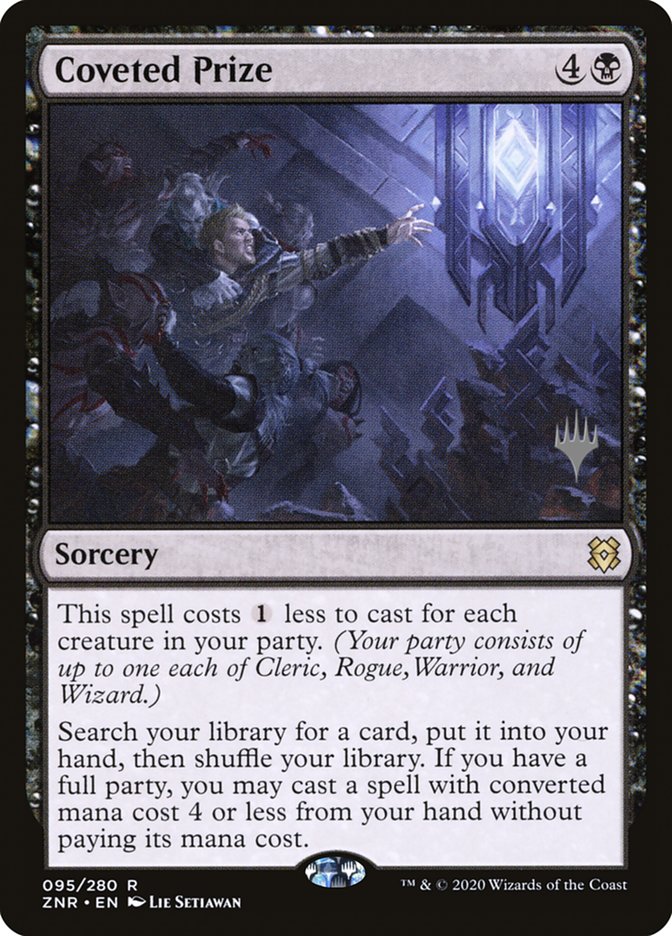 Coveted Prize (Promo Pack) [Zendikar Rising Promos] (PZNR 95P)