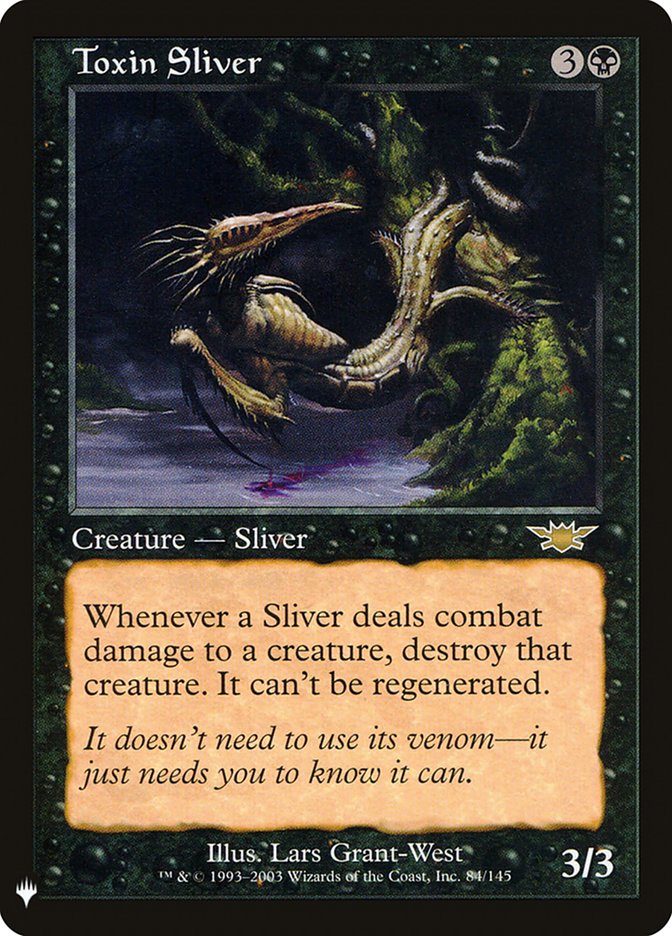 Toxin Sliver [Mystery Booster] (MB1 798)