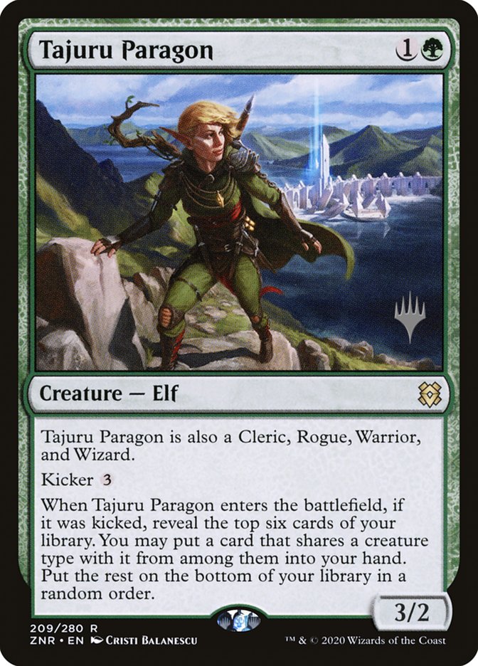 Tajuru Paragon (Promo Pack) [Zendikar Rising Promos] (PZNR 209P)