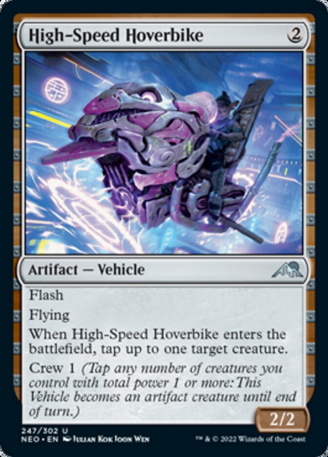 High-Speed Hoverbike [Kamigawa: Neon Dynasty] (NEO 247)