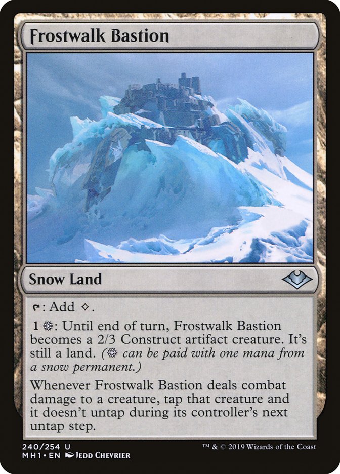 Frostwalk Bastion [Modern Horizons] (MH1 240)