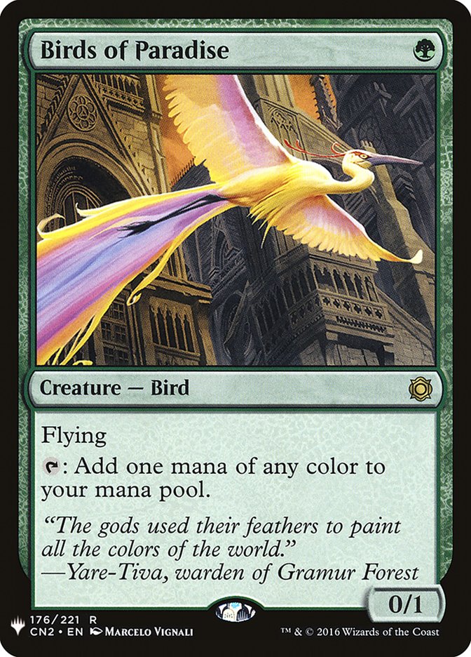Birds of Paradise [Mystery Booster] (MB1 1138)