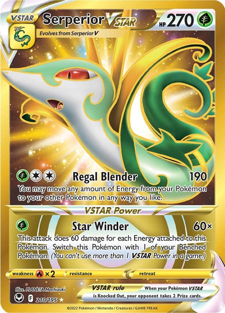 Serperior VSTAR (211/195) [Sword & Shield: Silver Tempest]