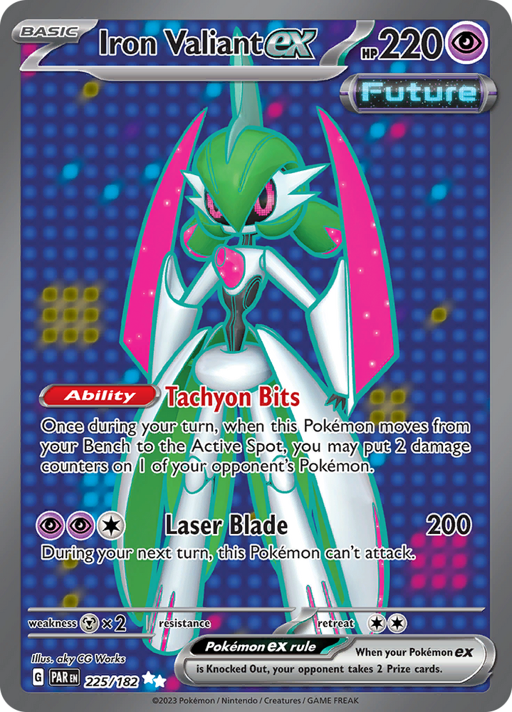 Iron Valiant ex (225/182) [Paradox Rift]