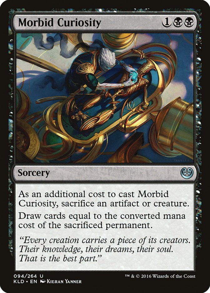 Morbid Curiosity [Kaladesh] (KLD 94)