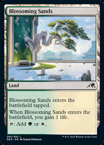 Blossoming Sands [Kamigawa: Neon Dynasty] (NEO 265)