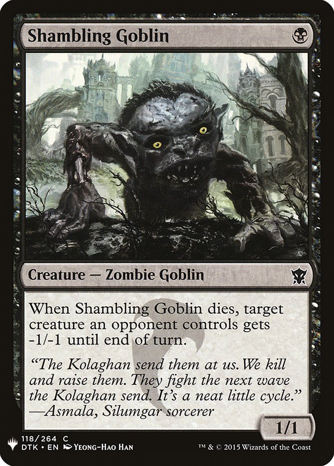 Shambling Goblin [Mystery Booster] (MB1 770)