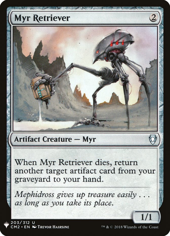 Myr Retriever [Mystery Booster] (MB1 1613)