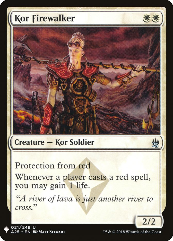 Kor Firewalker [Mystery Booster] (MB1 153)
