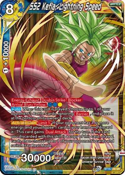 SS2 Kefla, Lightning Speed [BT15-148]