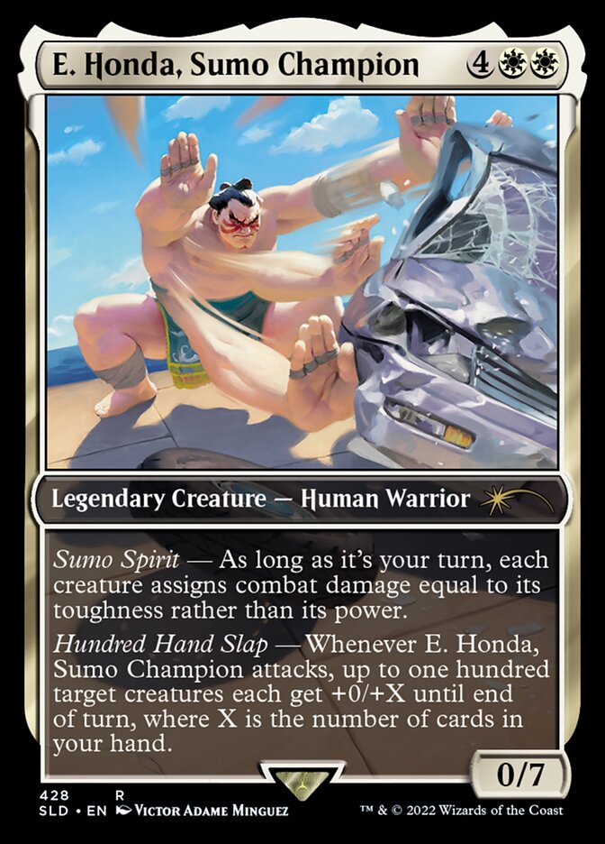 E. Honda, Sumo Champion [Secret Lair Drop Series] (SLD 428)