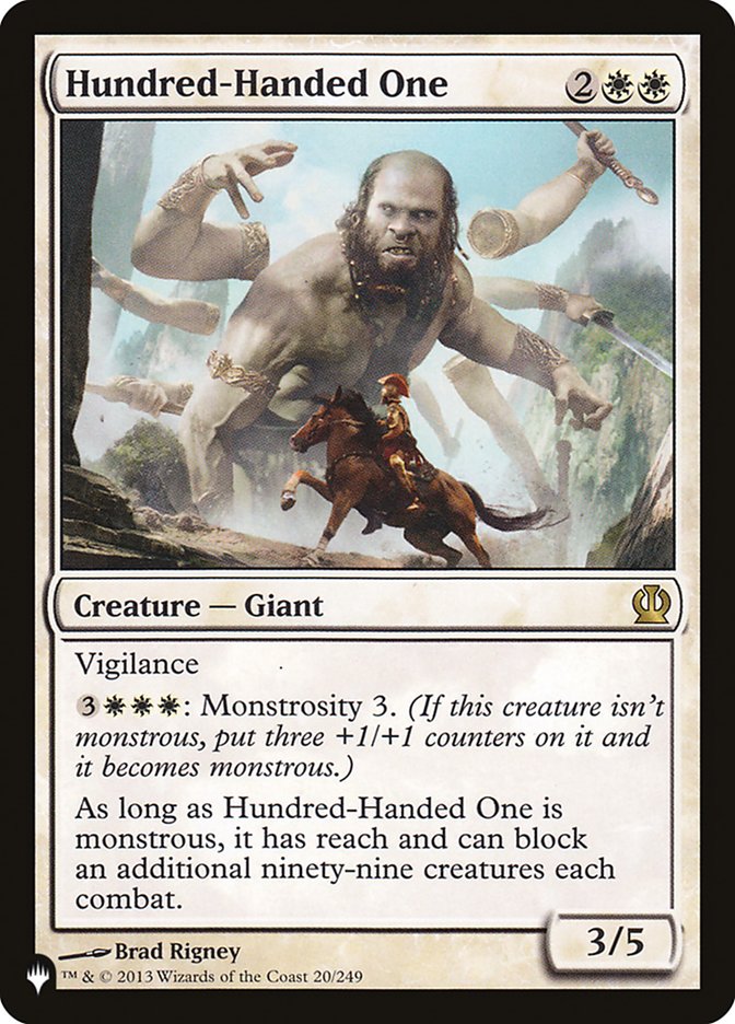 Hundred-Handed One [The List] (LTHS 20)