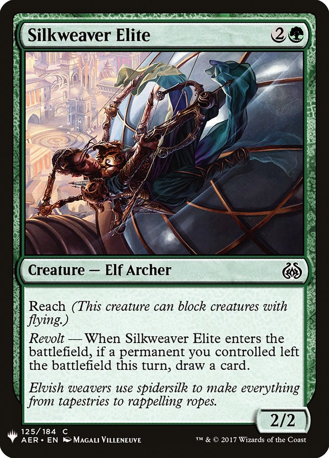 Silkweaver Elite [Mystery Booster] (MB1 1335)