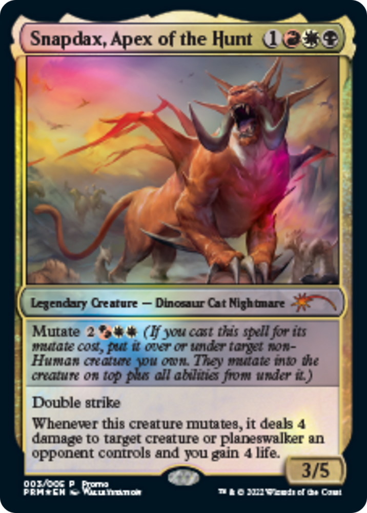 Snapdax, Apex of the Hunt [Year of the Tiger 2022] (PL22 3)