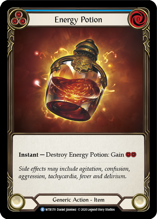 Energy Potion [WTR170] Unlimited Rainbow Foil