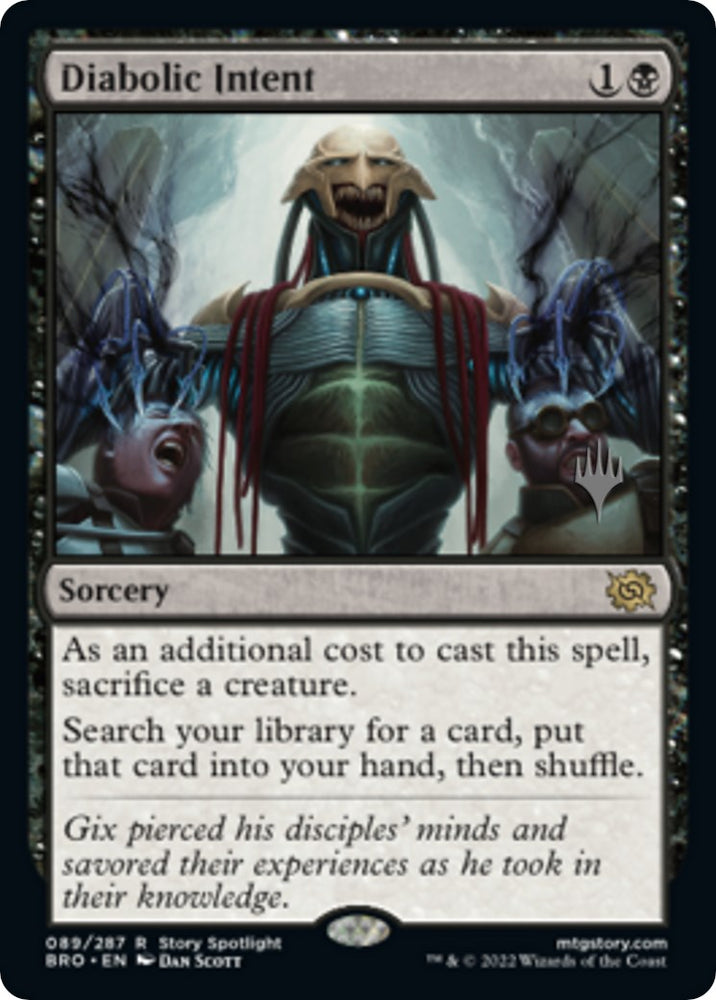 Diabolic Intent [The Brothers' War: Promo Pack]