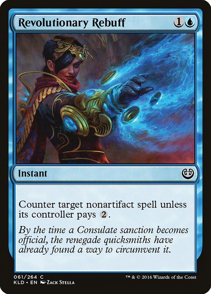 Revolutionary Rebuff [Kaladesh] (KLD 61)