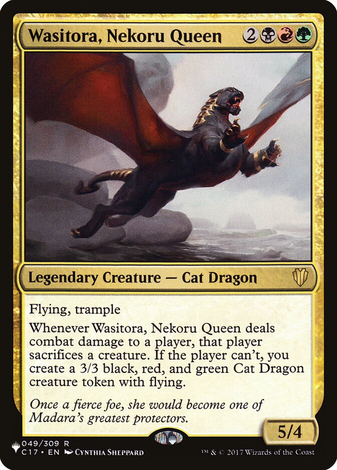 Wasitora, Nekoru Queen [The List] (LC17 49)