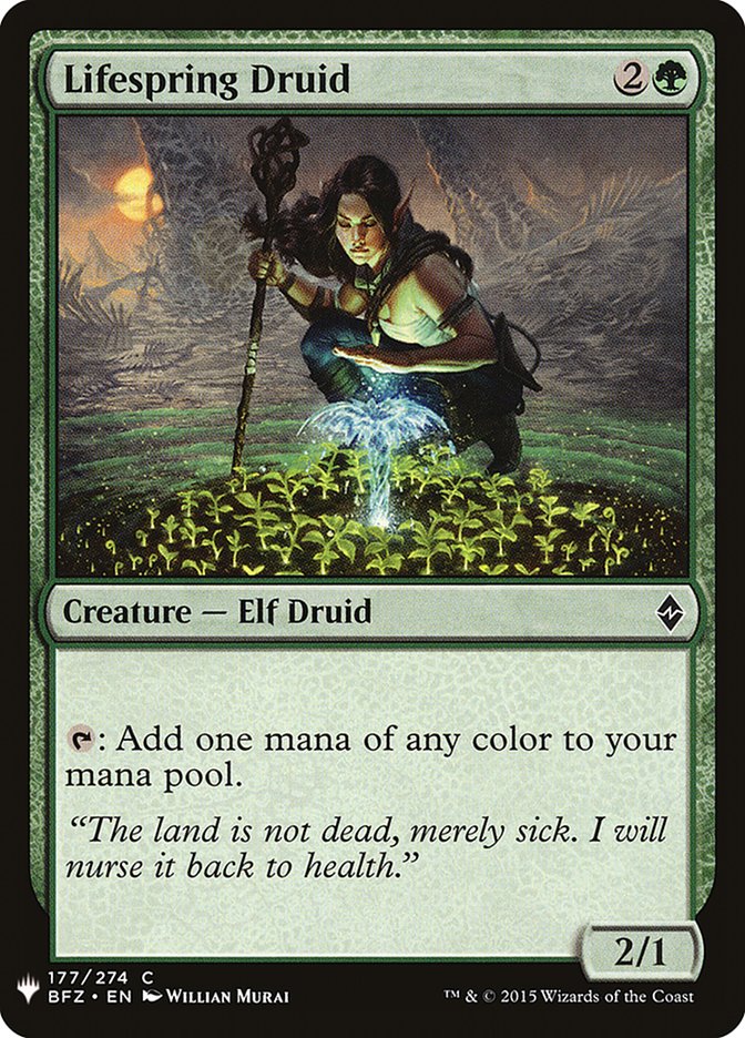 Lifespring Druid [Mystery Booster] (MB1 1260)