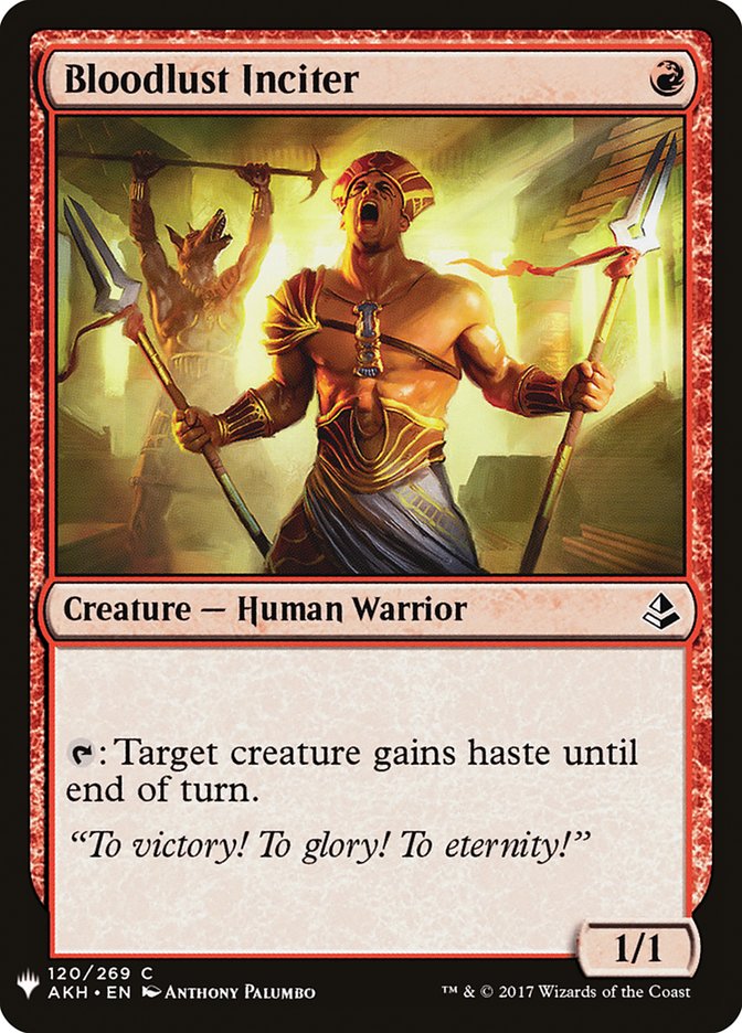 Bloodlust Inciter [Mystery Booster] (MB1 859)