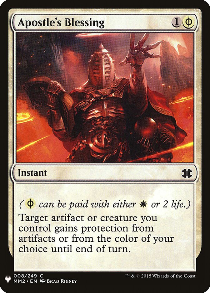 Apostle's Blessing [Mystery Booster] (MB1 23)