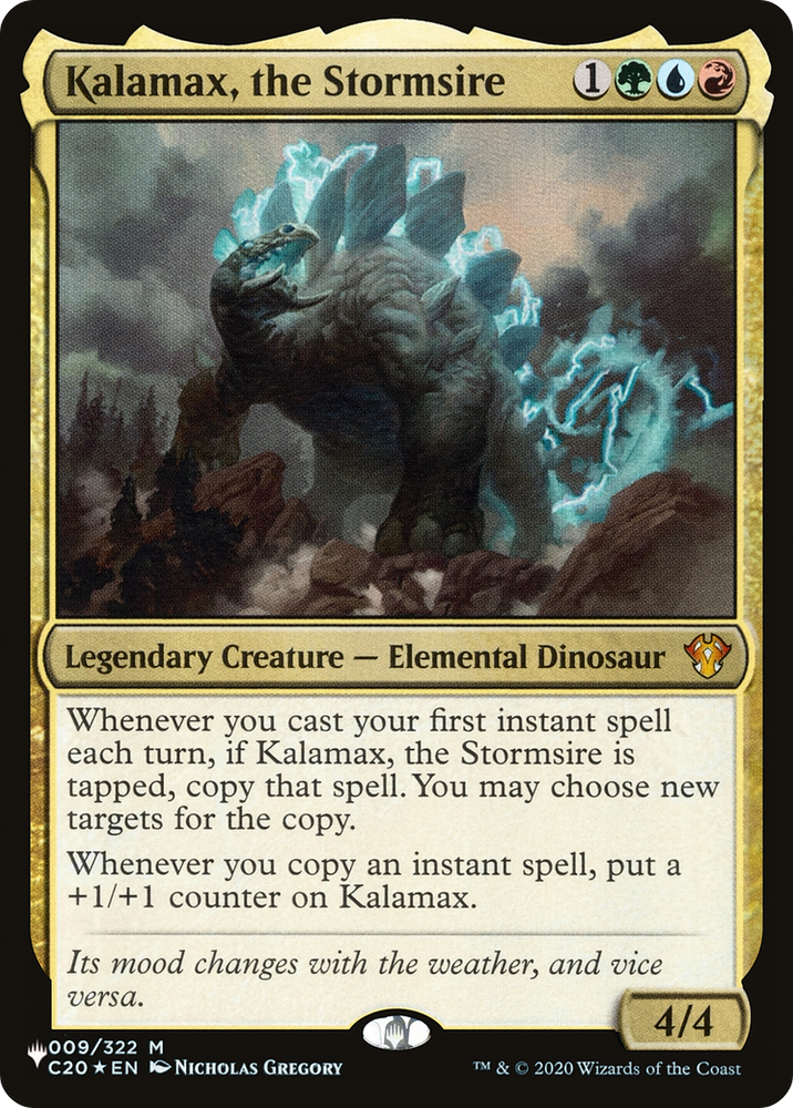 Kalamax, the Stormsire [The List] (LC20 9)