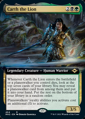 Carth the Lion (Extended) [Modern Horizons 2] (MH2 464)