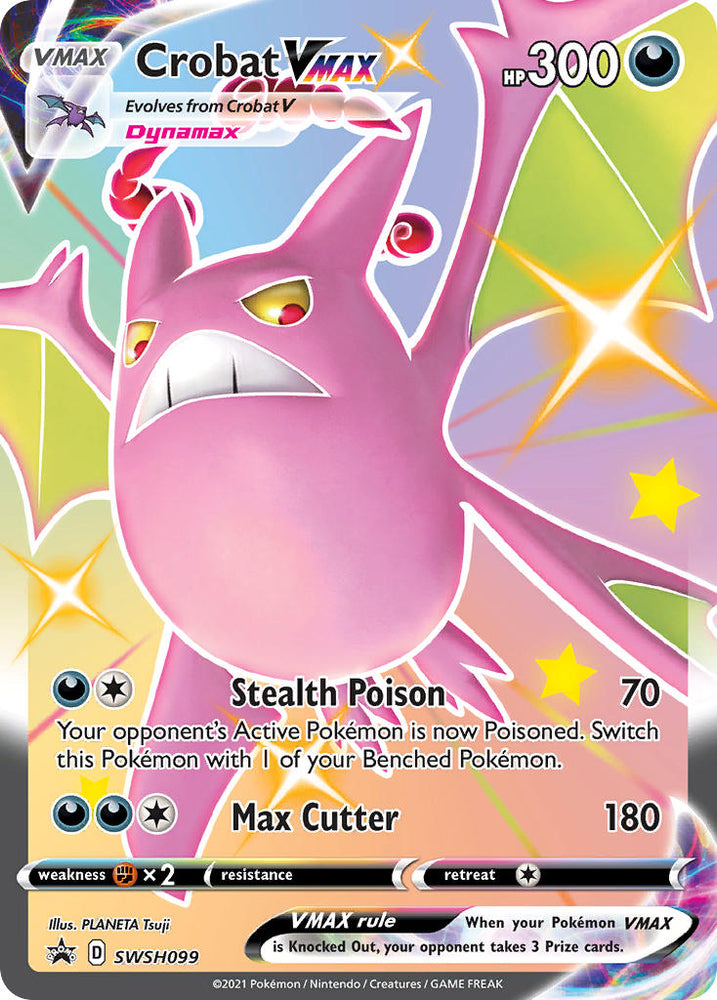 Crobat VMAX - SWSH099 [Jumbo Cards]