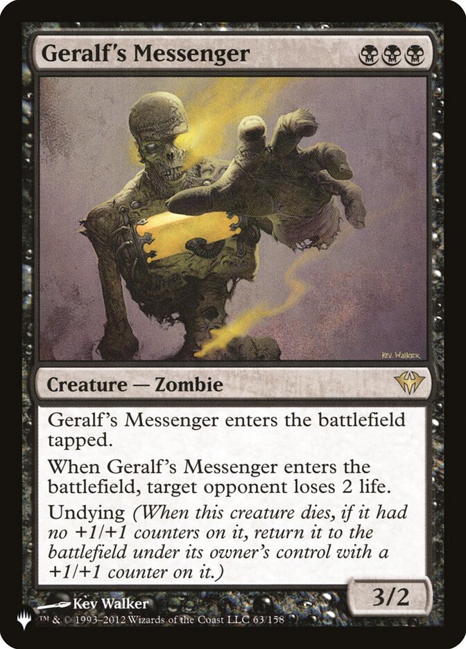 Geralf's Messenger [The List] (LDKA 63)