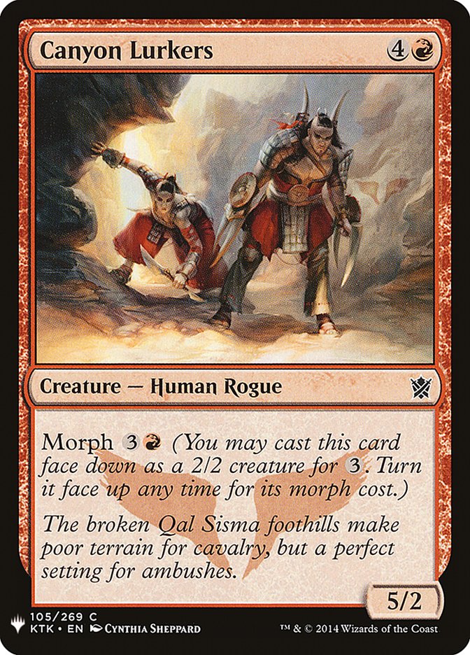 Canyon Lurkers [Mystery Booster] (MB1 880)