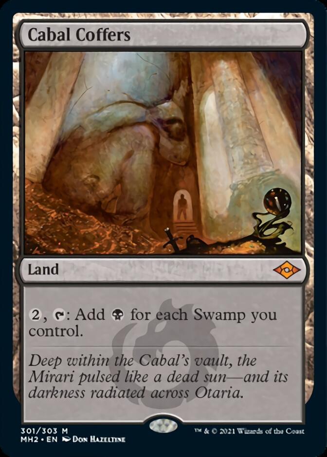 Cabal Coffers (Etched Foil) [Modern Horizons 2] (MH2 301)