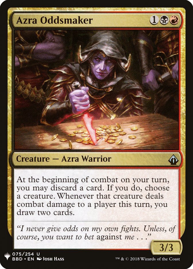 Azra Oddsmaker [Mystery Booster] (MB1 1394)