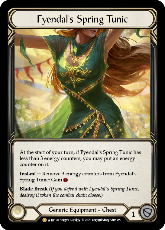 Fyendal's Spring Tunic [WTR150] Unlimited Rainbow Foil